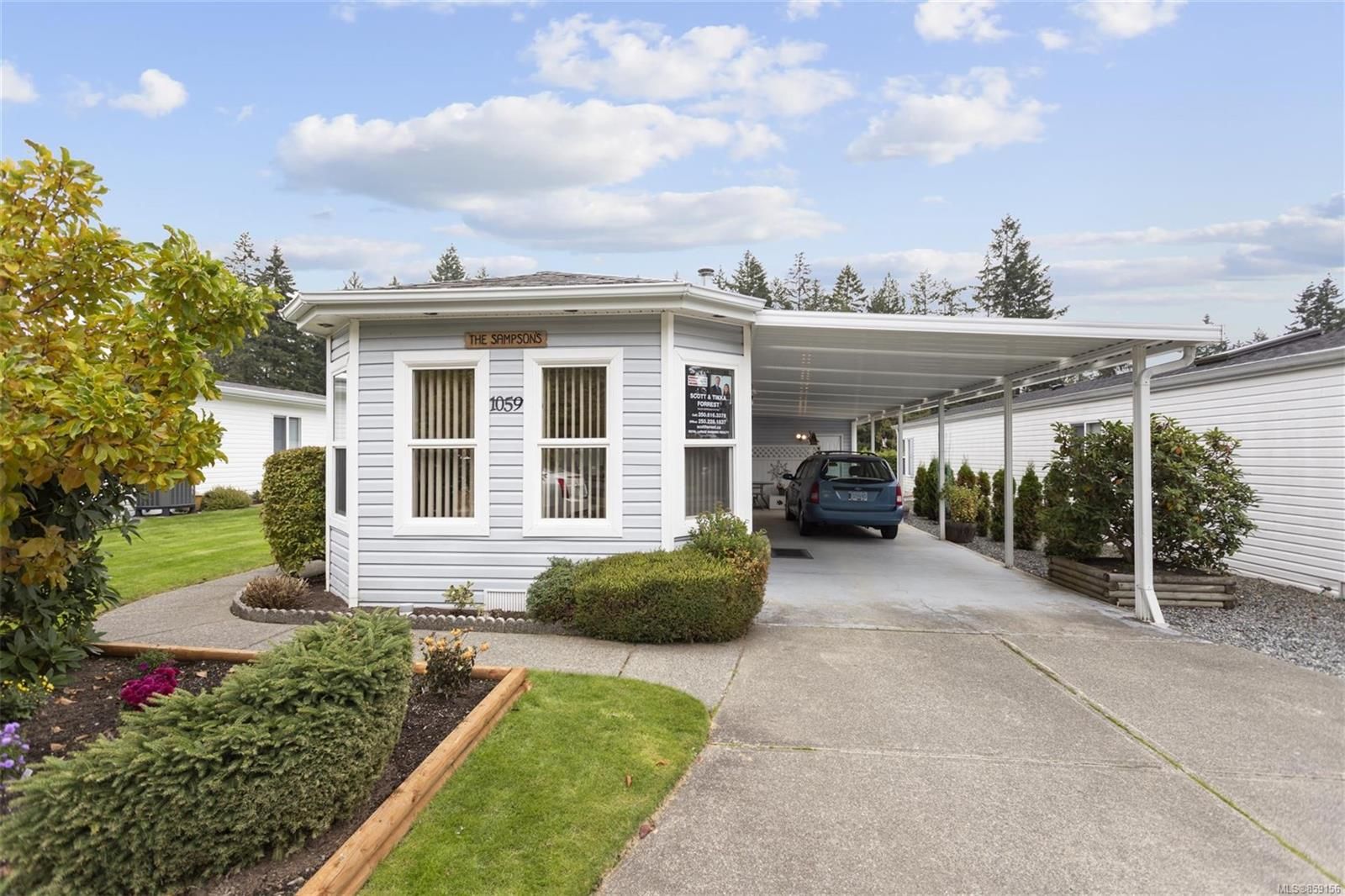 I have sold a property at 1059 Collier Cres in Nanaimo
